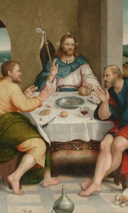 Jacopo Da Ponte detto Bassano,<br />
<em>Cena in Emmaus</em>, 1537<br />
Cittadella (PD), Duomo dei Santi Prosdocimo e Donato&nbsp;